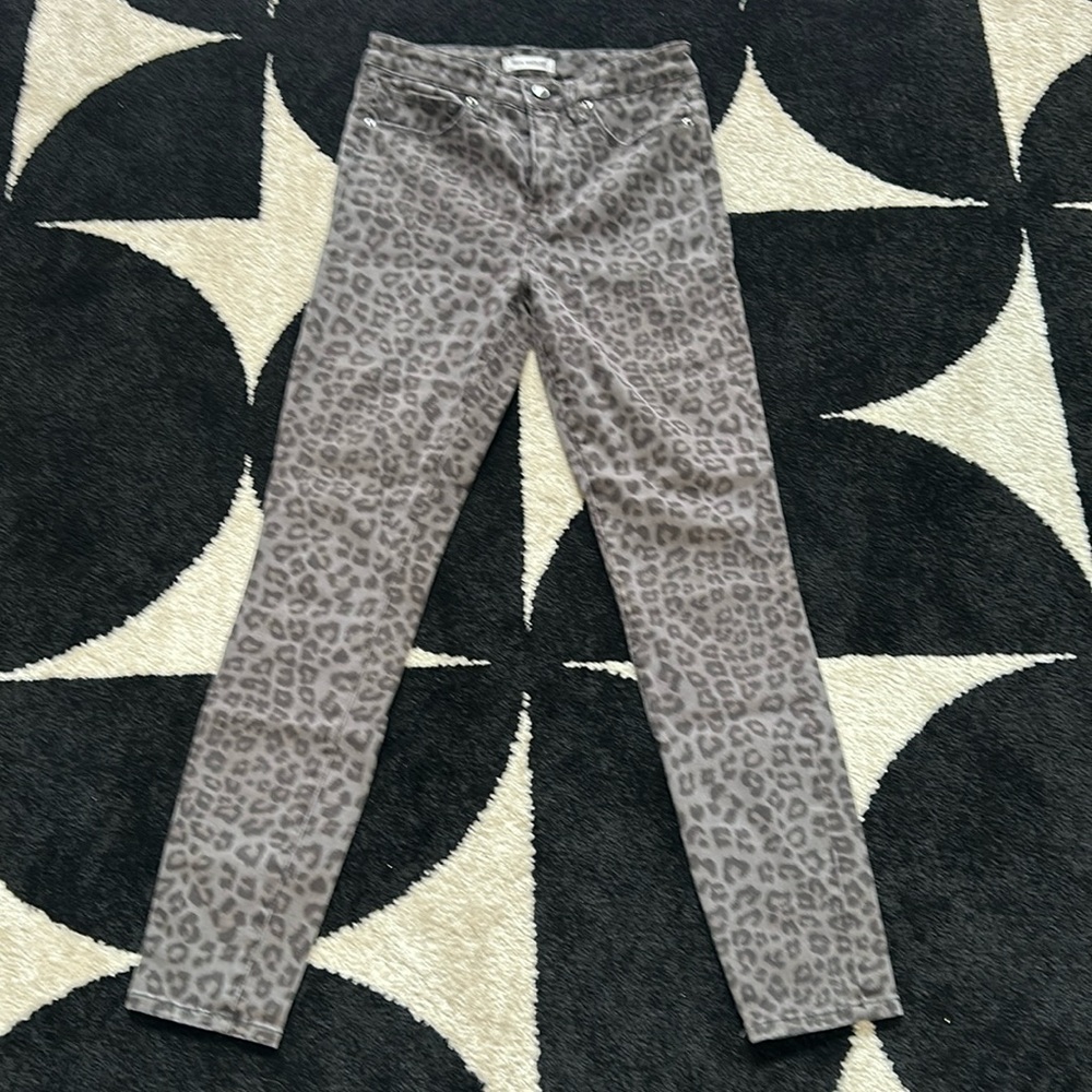 Good American Stretchy Cheetah Jean